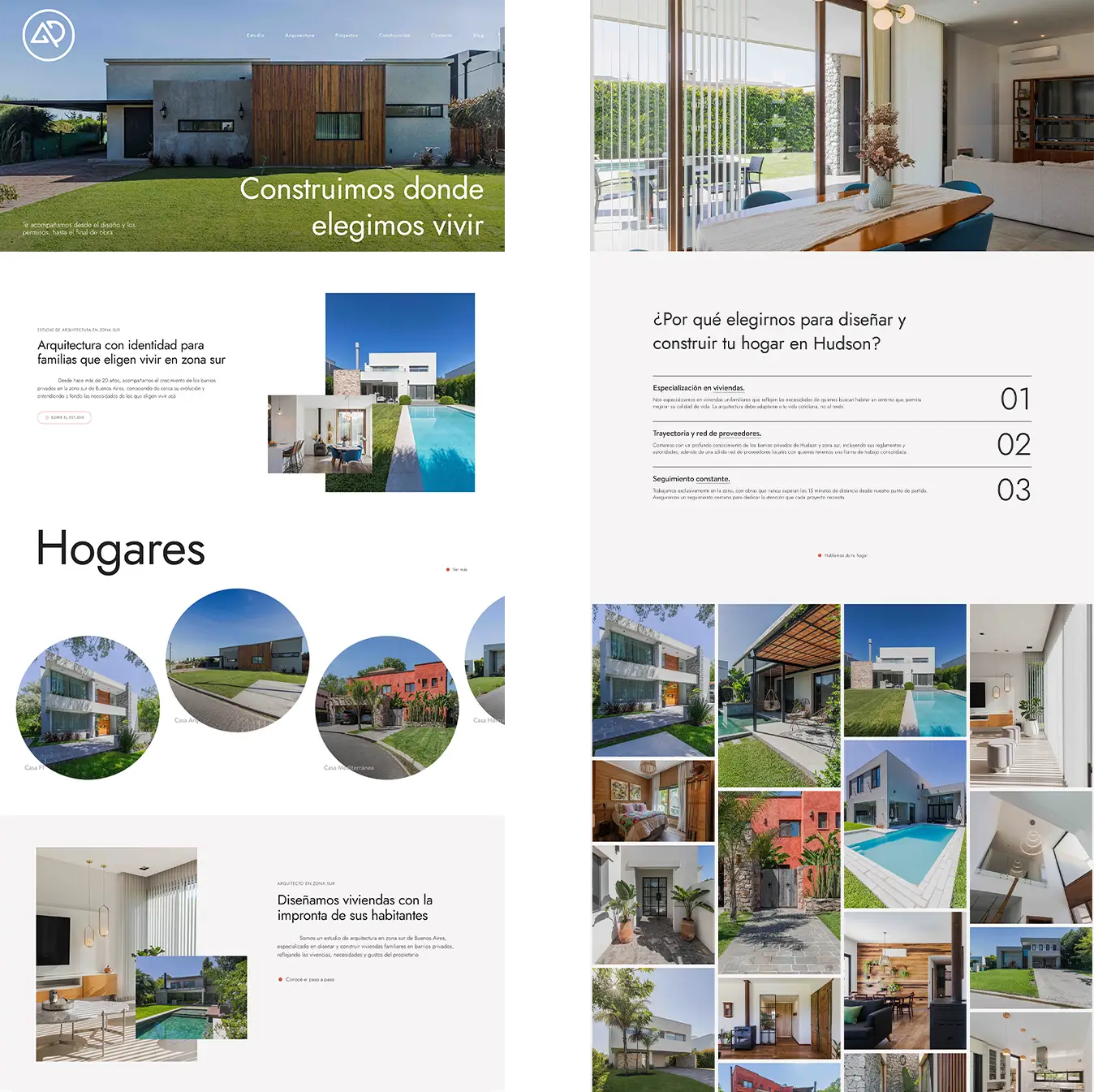 Páginas de Arquitectos - Arquitectura Residencial