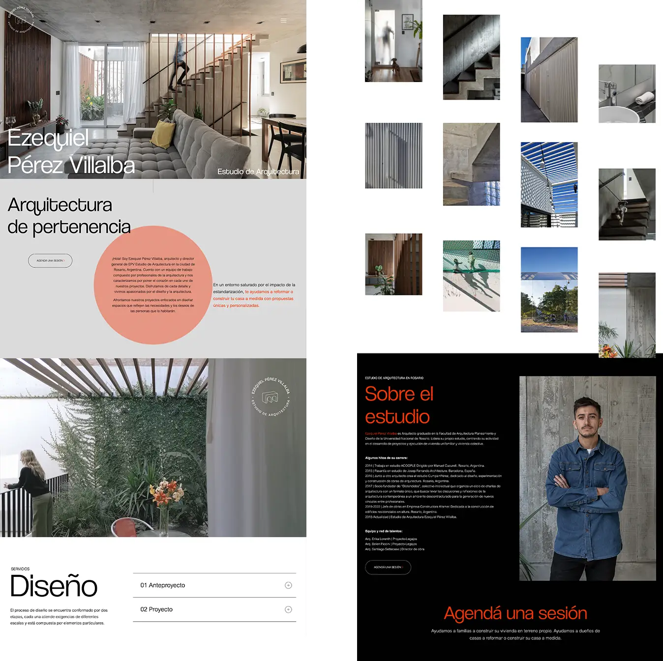 Páginas de Arquitectos - Ezequiel Perez Villalba