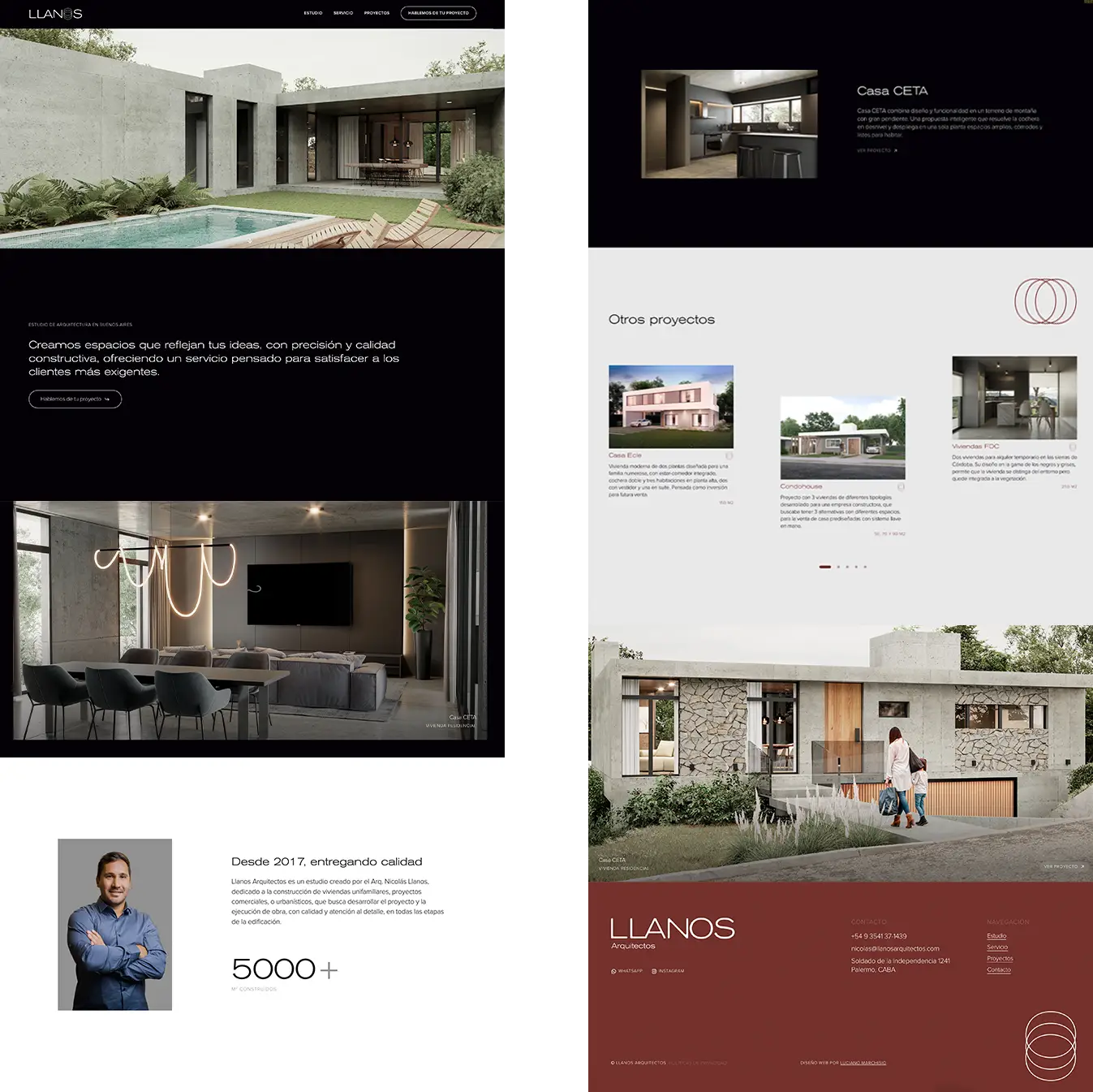 Páginas de Arquitectos - Llanos Arquitectos