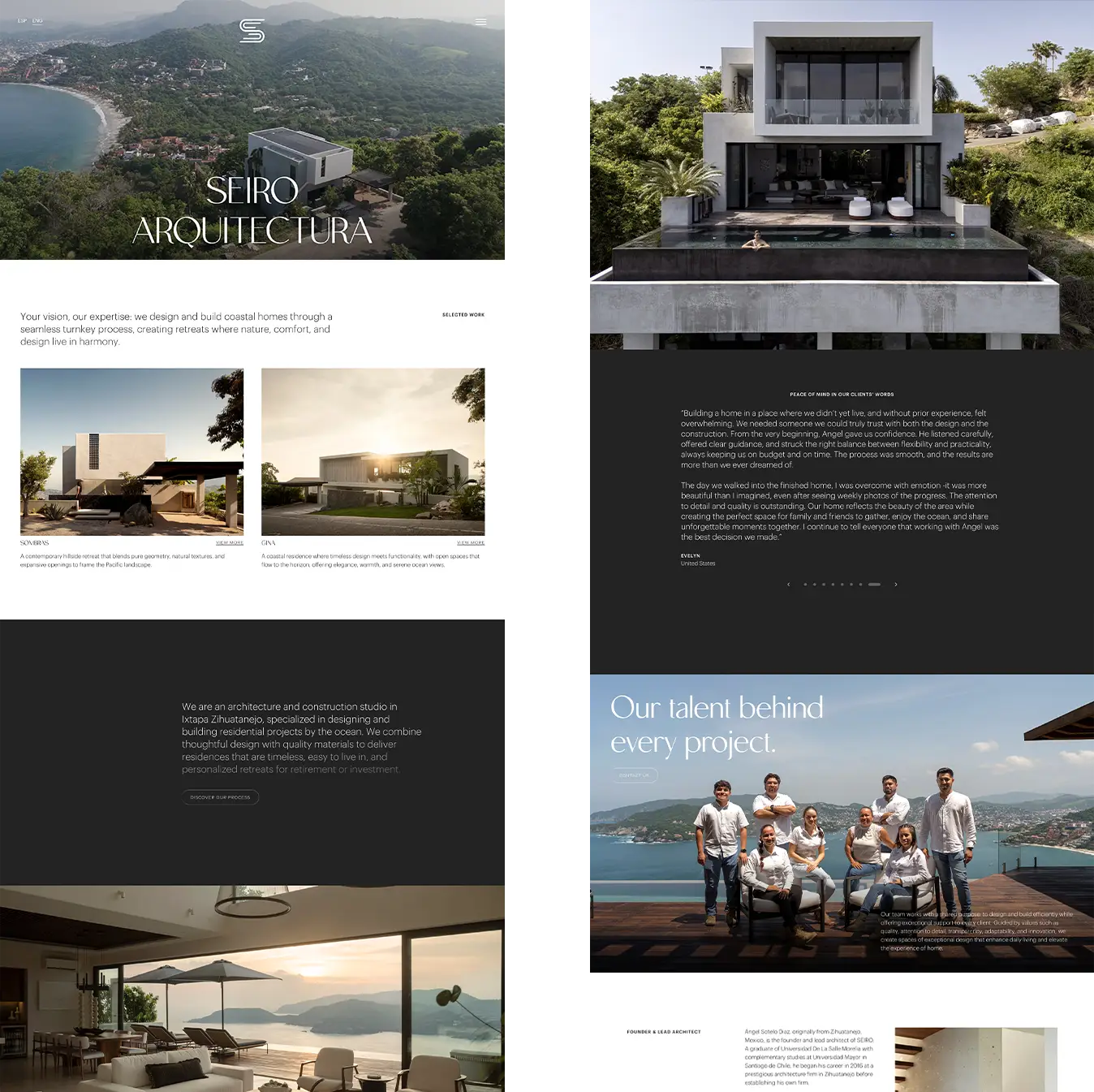 Páginas de Arquitectos - Seiro Arquitectura