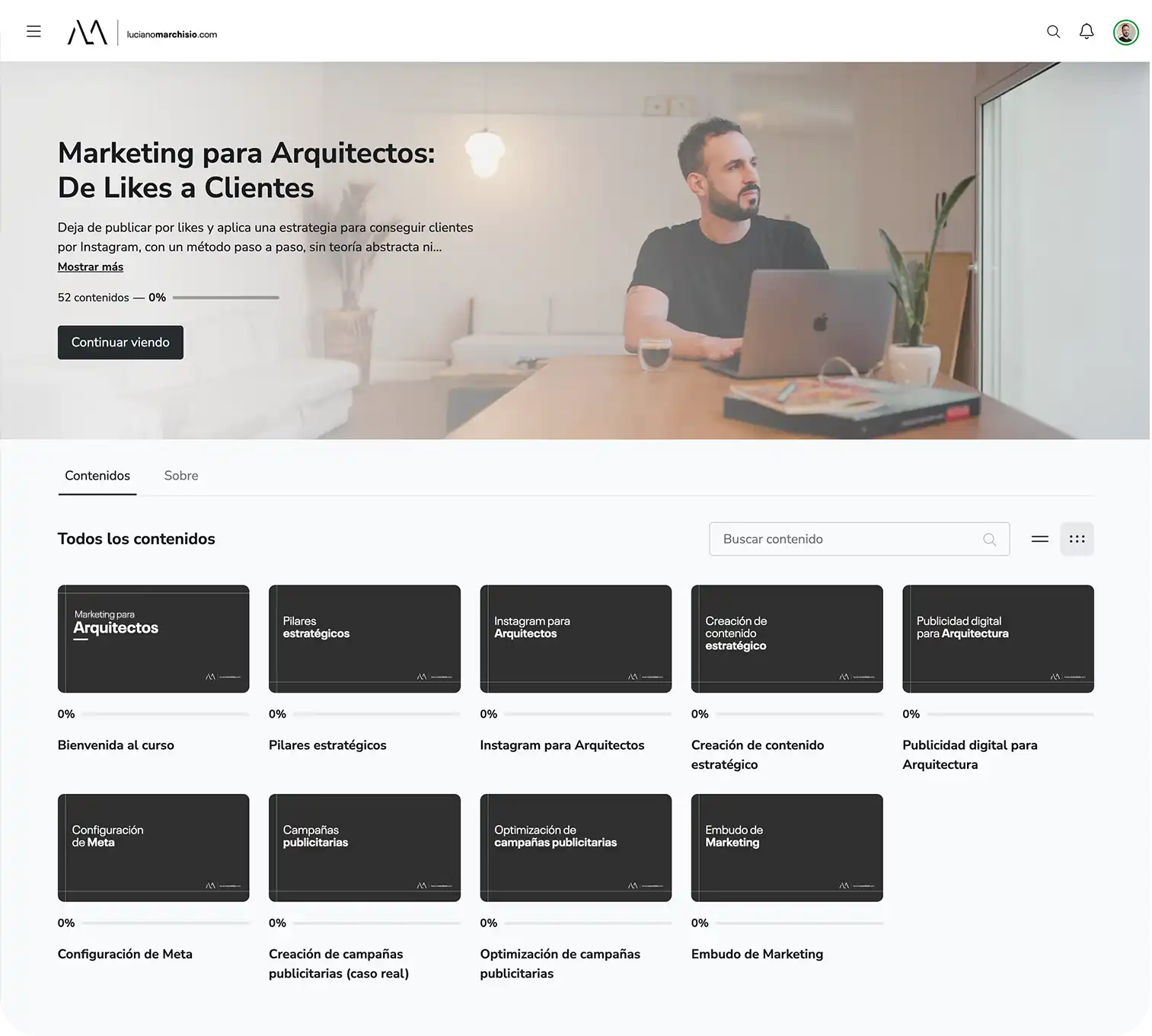 Curso de Marketing para Arquitectos Curso de Marketing para Arquitectos