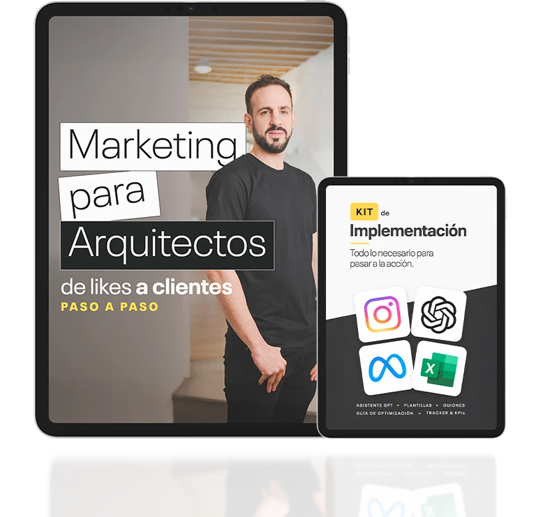 Curso de Marketing para Arquitectos + BONUS Kit de Implementación