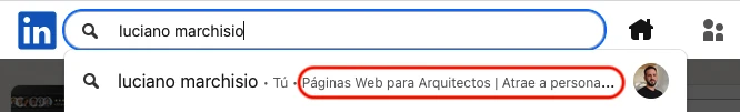 LinkedIn para Arquitectos