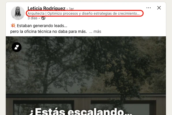 LinkedIn para Arquitectos